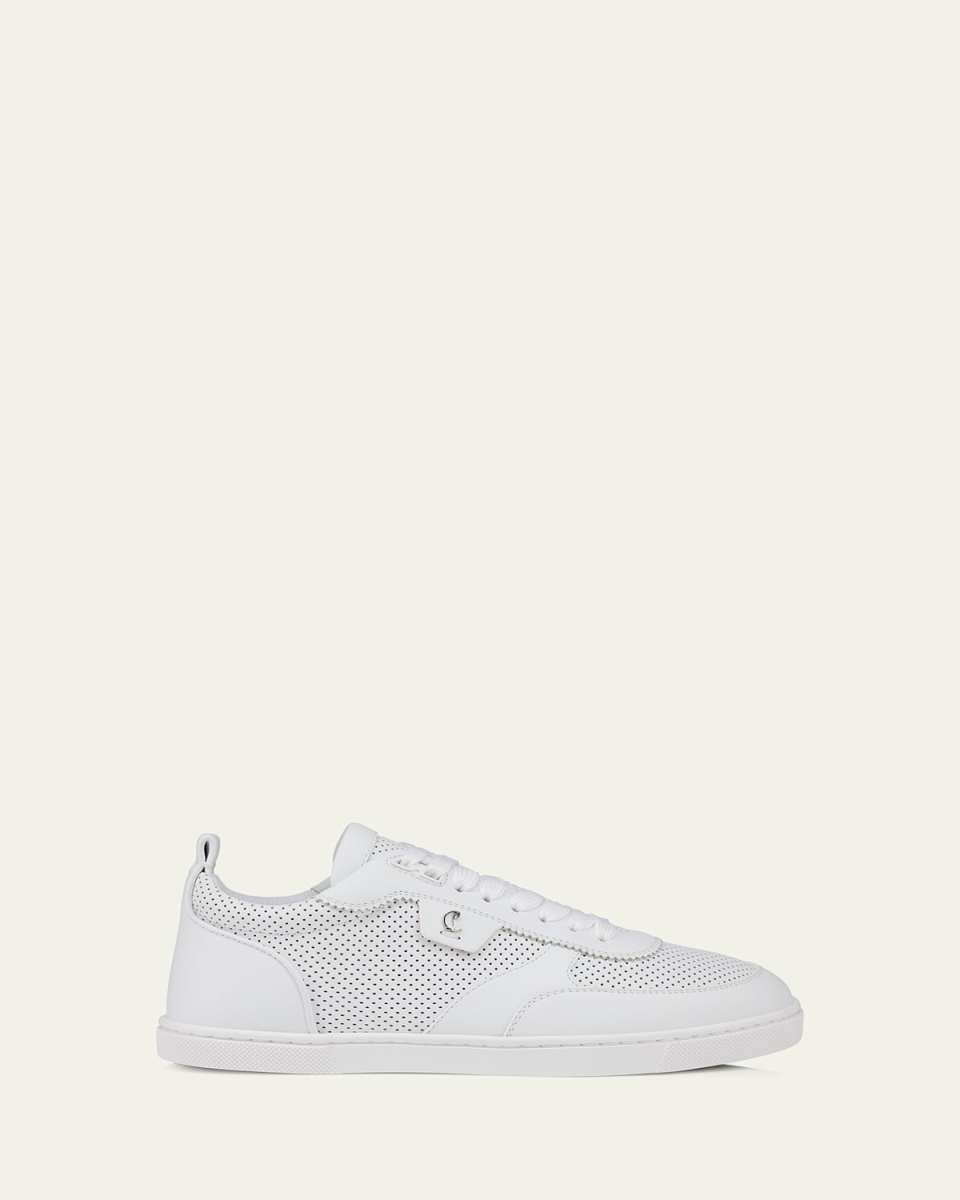 Tutti Rui Donna Perforated Red Sole Sneakers